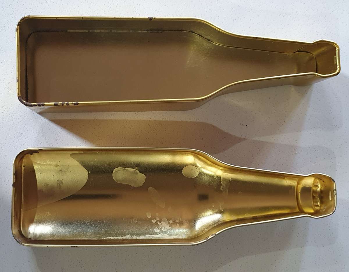 Woolworths beer nut tin as per photos