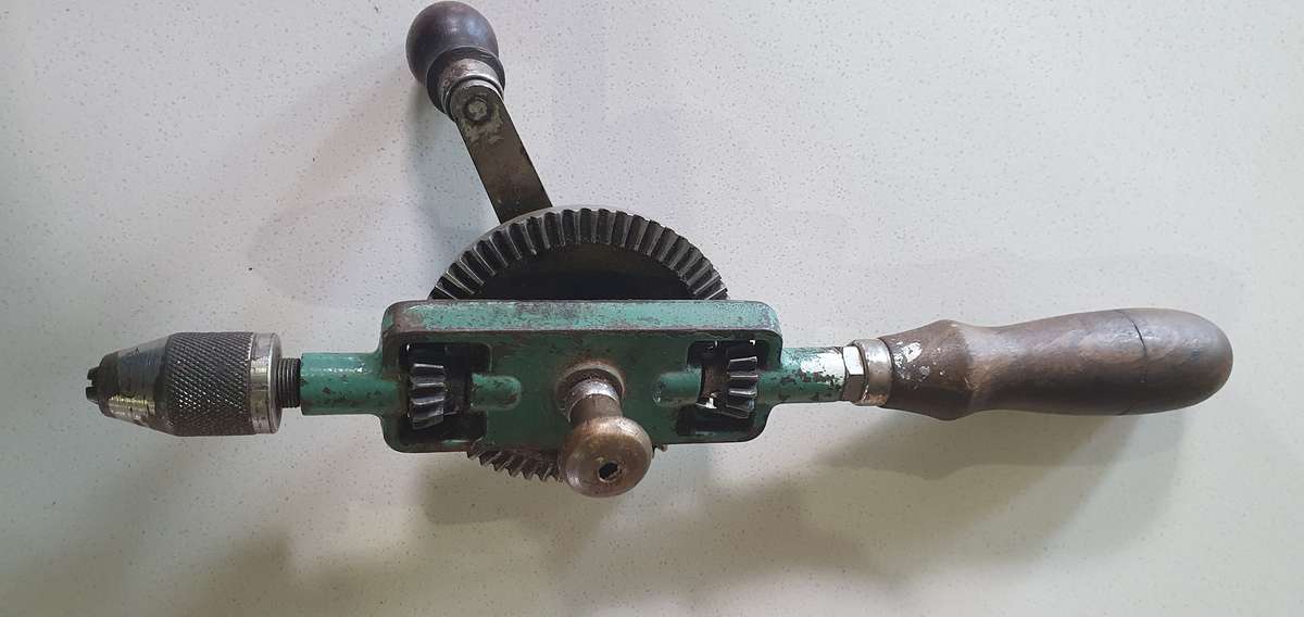 Vintage FABREX No.400 hand drill - made in England as per photo