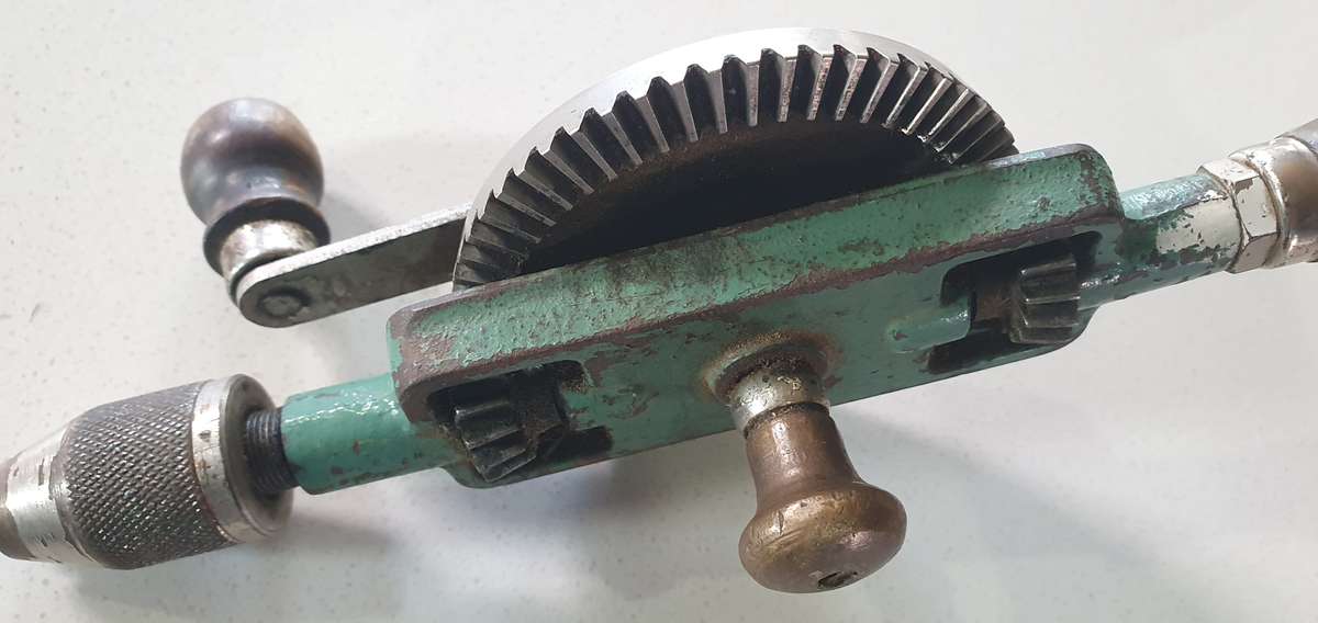 Vintage FABREX No.400 hand drill - made in England as per photo