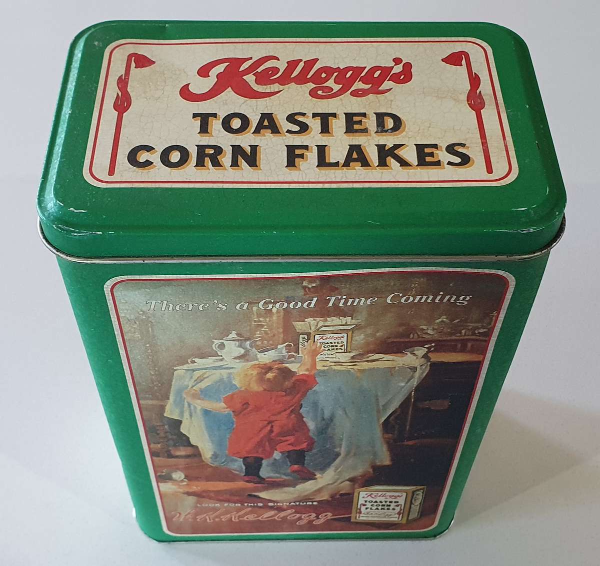 Kellogg's tin as per photos