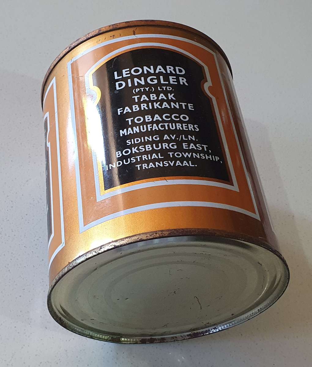 BOXER tobacco tin as per photos