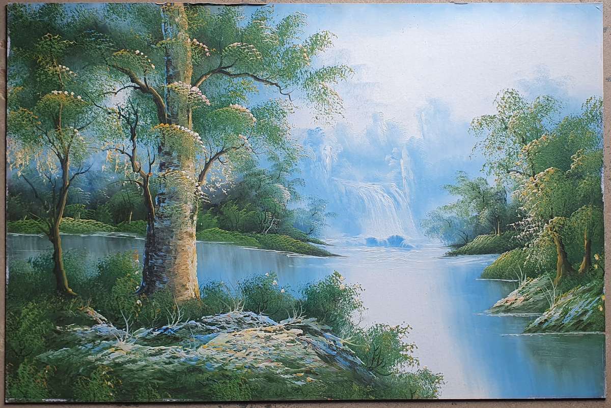 Original oil painting 600 x 900 mm as per photos