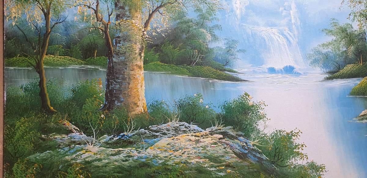 Original oil painting 600 x 900 mm as per photos