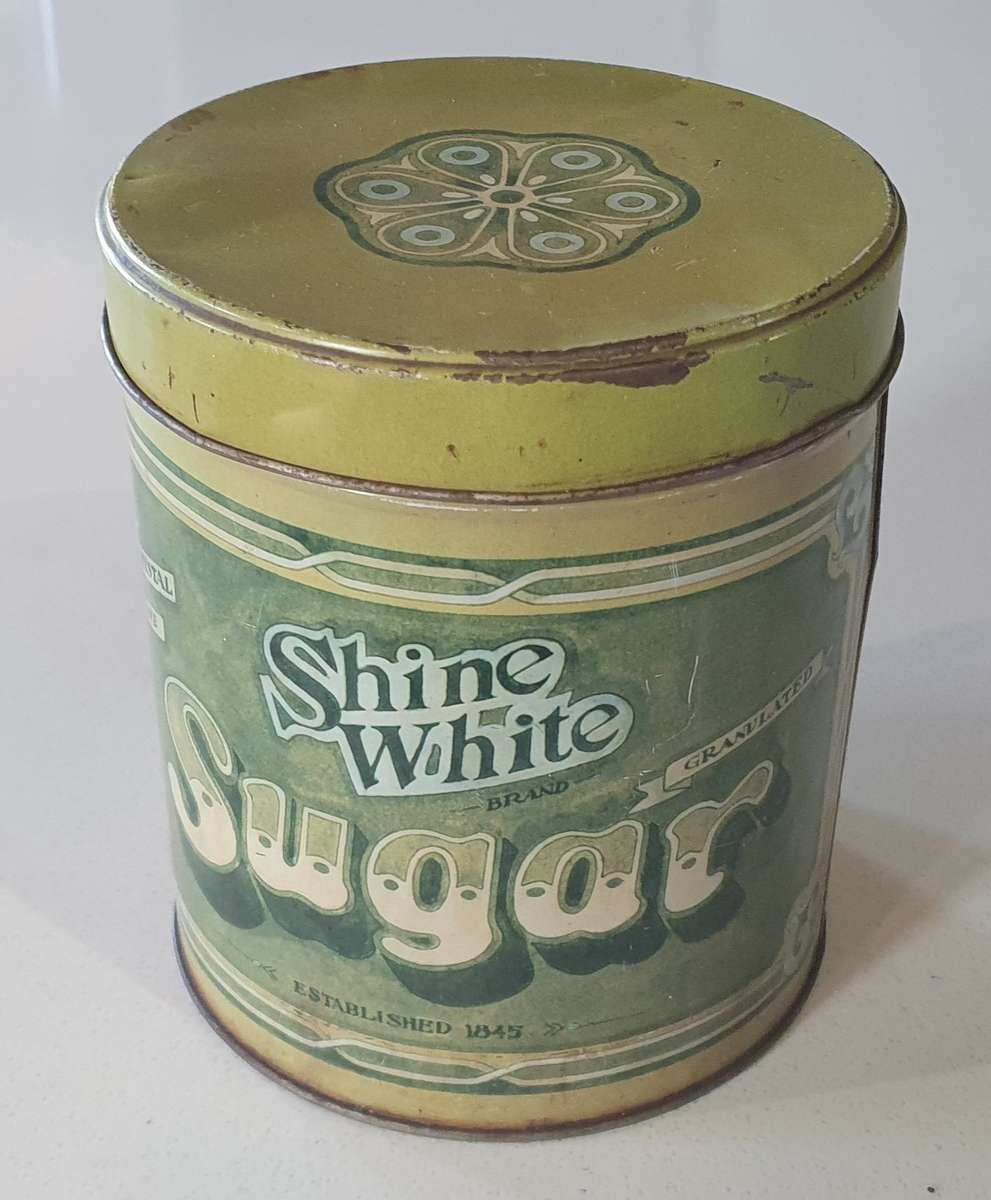 SUGAR tin as per photos