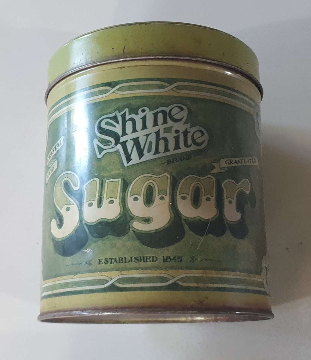 SUGAR tin as per photos