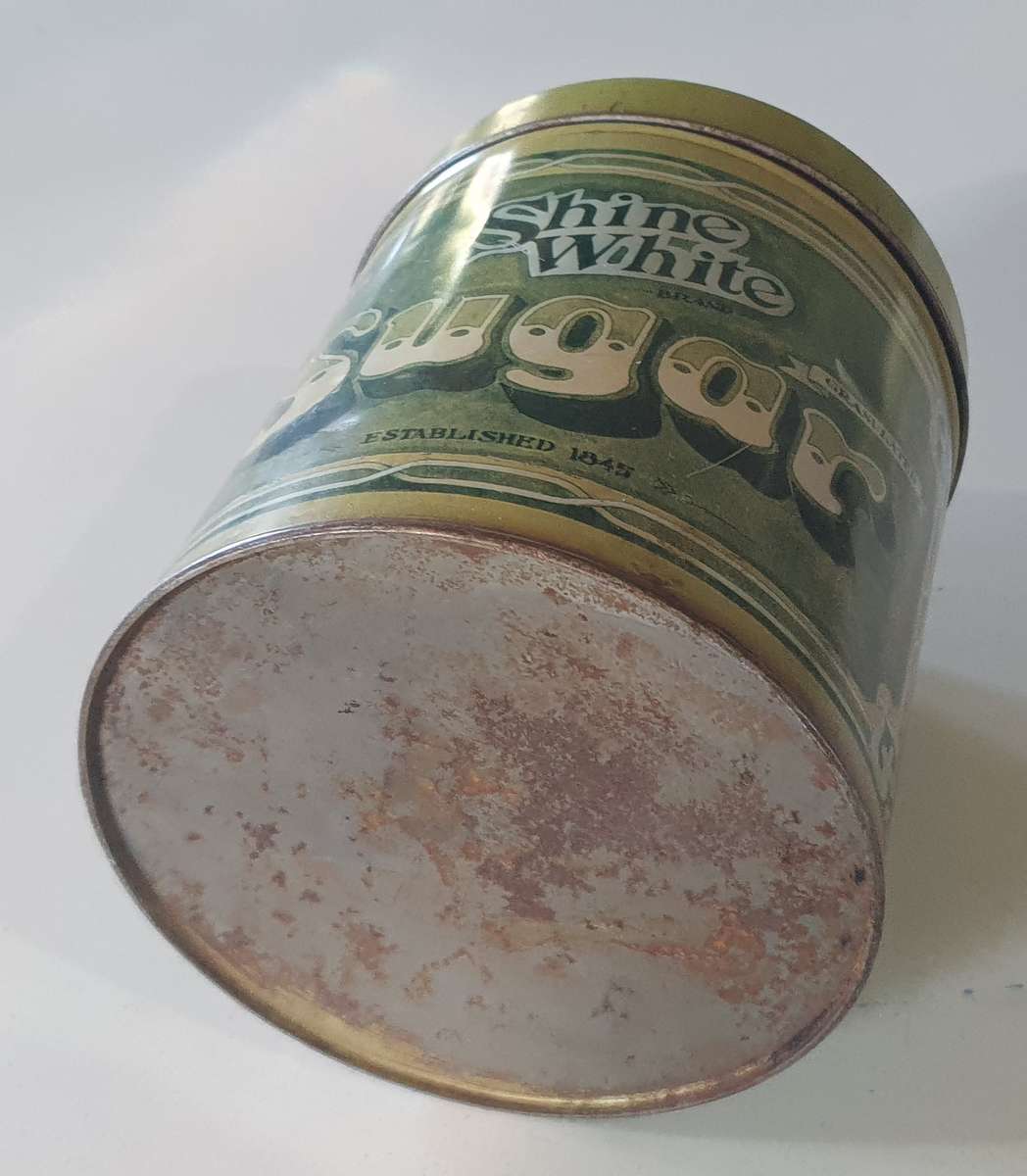SUGAR tin as per photos