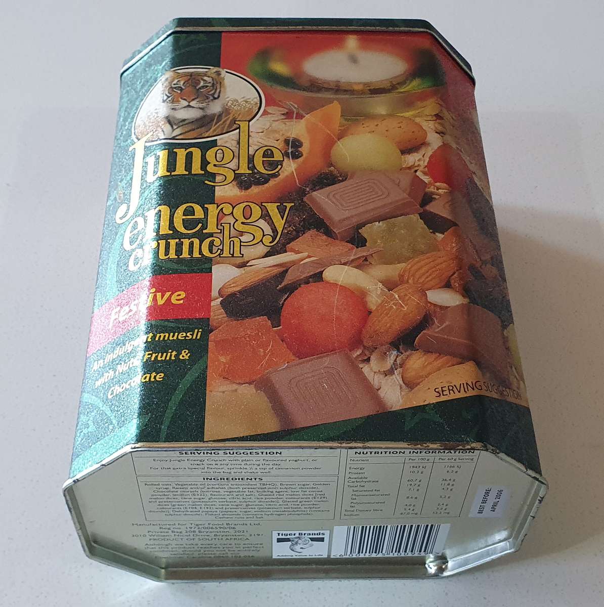 JUNGLE ENERGY tin as per photos