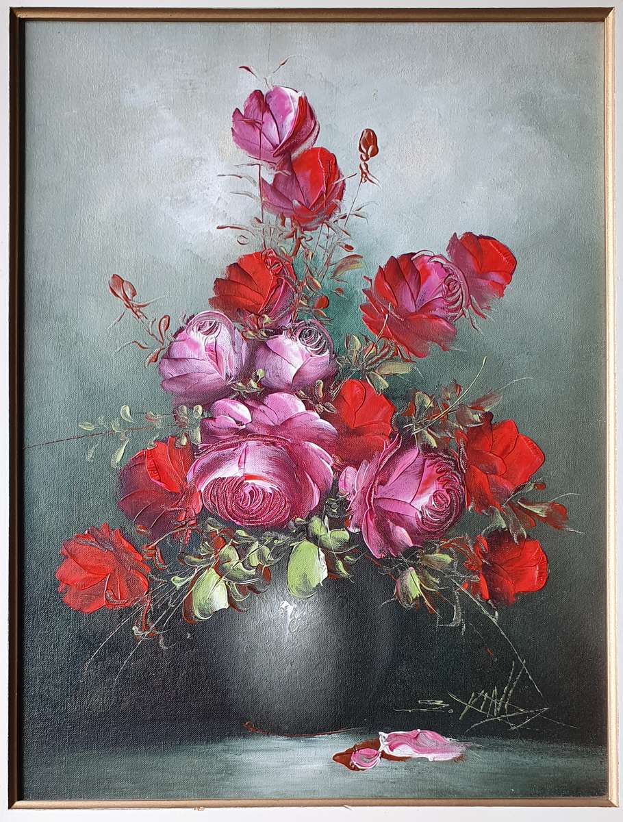 Original framed oil painting as per photos