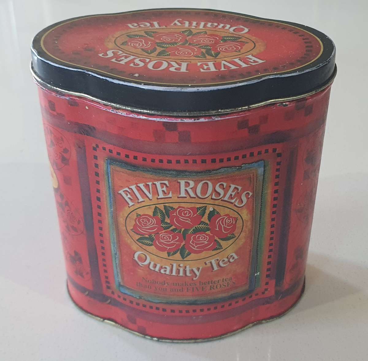 FIVE ROSES TEA tin as per photo