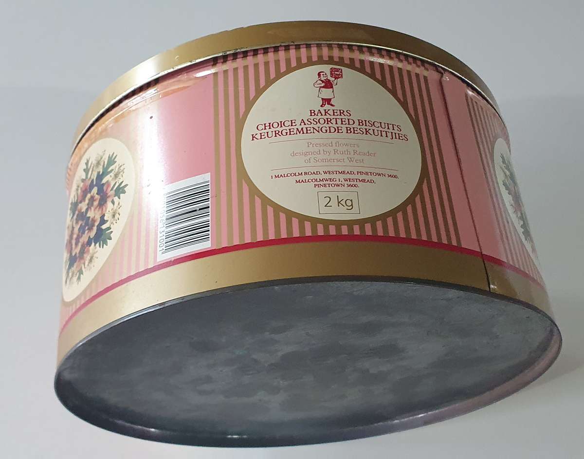 BAKERS BISCUITS tin as per photos