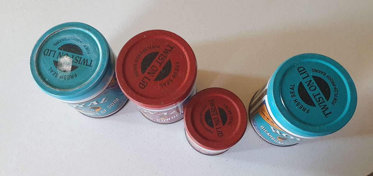 4 ROYAL tins as per photos