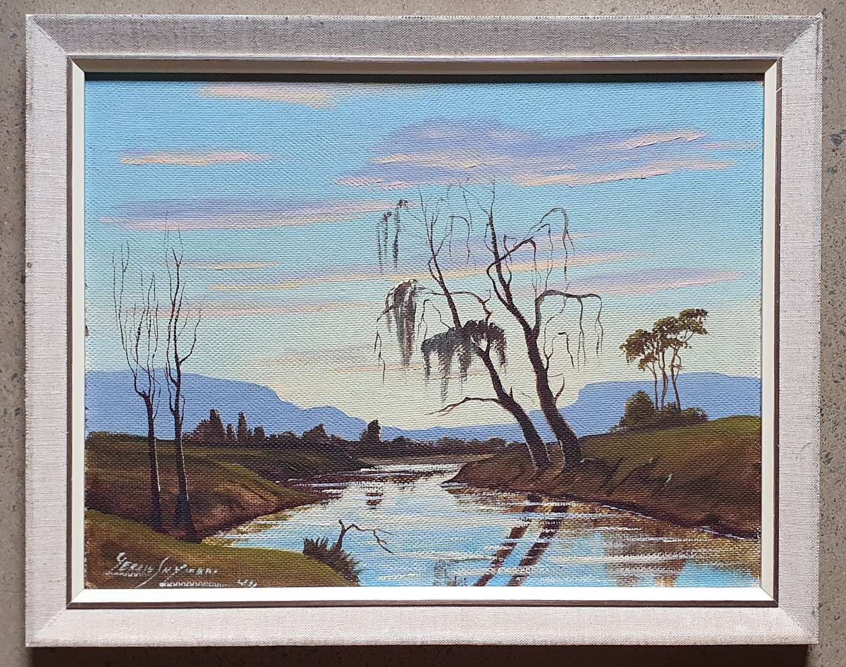 Original oil painting by L. SNYMAN