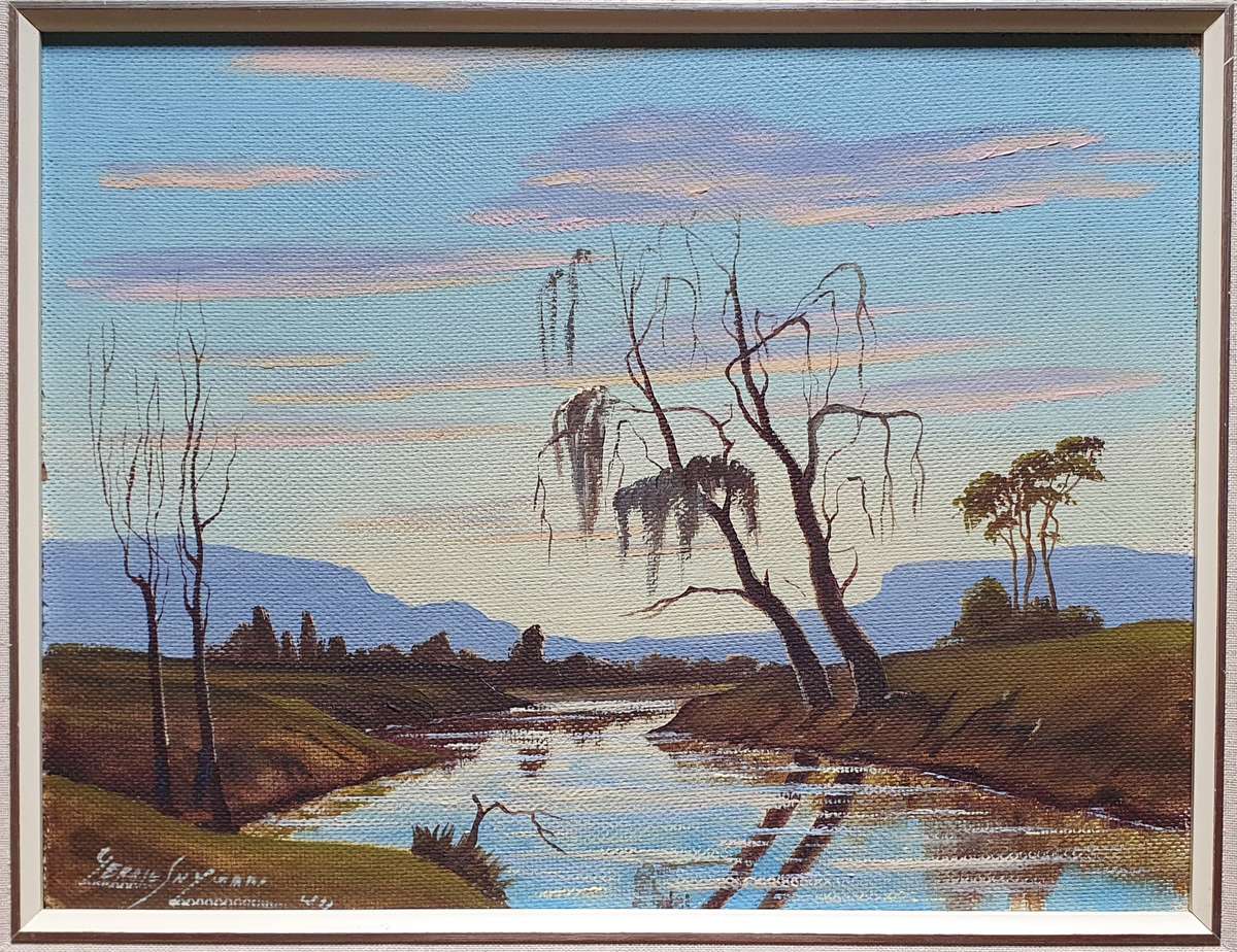 Original oil painting by L. SNYMAN