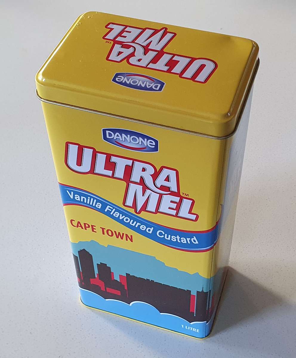 Ultra Mel custard tin as per photos