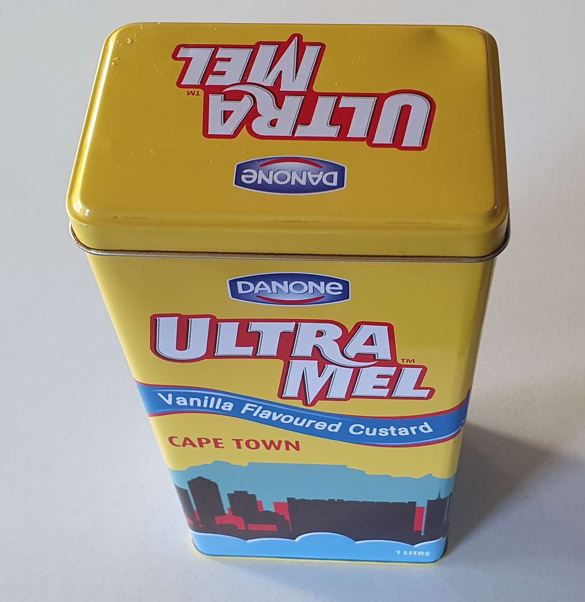Ultra Mel custard tin as per photos