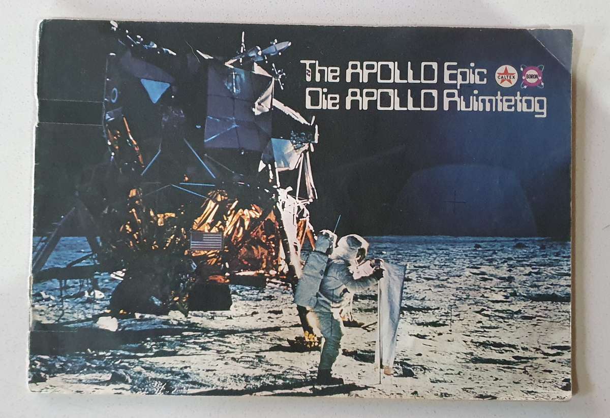 CALTEX 1972 bylae tot Rapport - The Apollo Epic as per photo