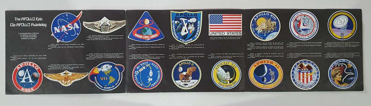 CALTEX 1972 bylae tot Rapport - The Apollo Epic as per photo