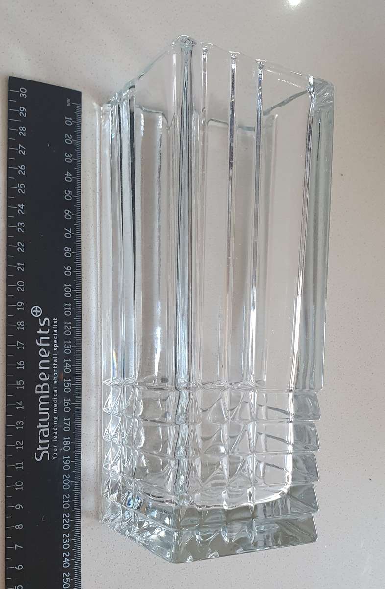 Glass vase as per photo