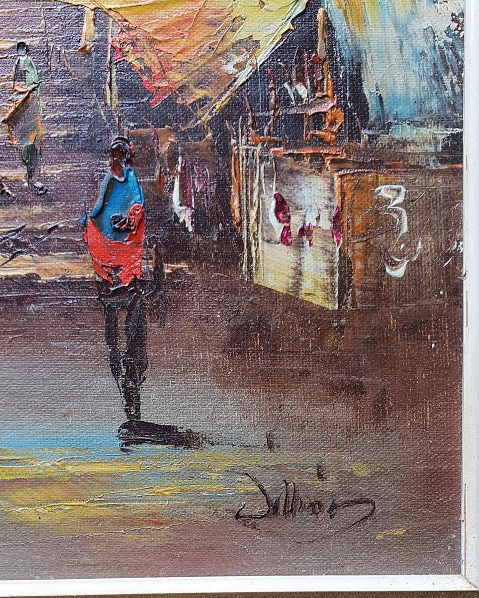 Original framed oil painting as per photos