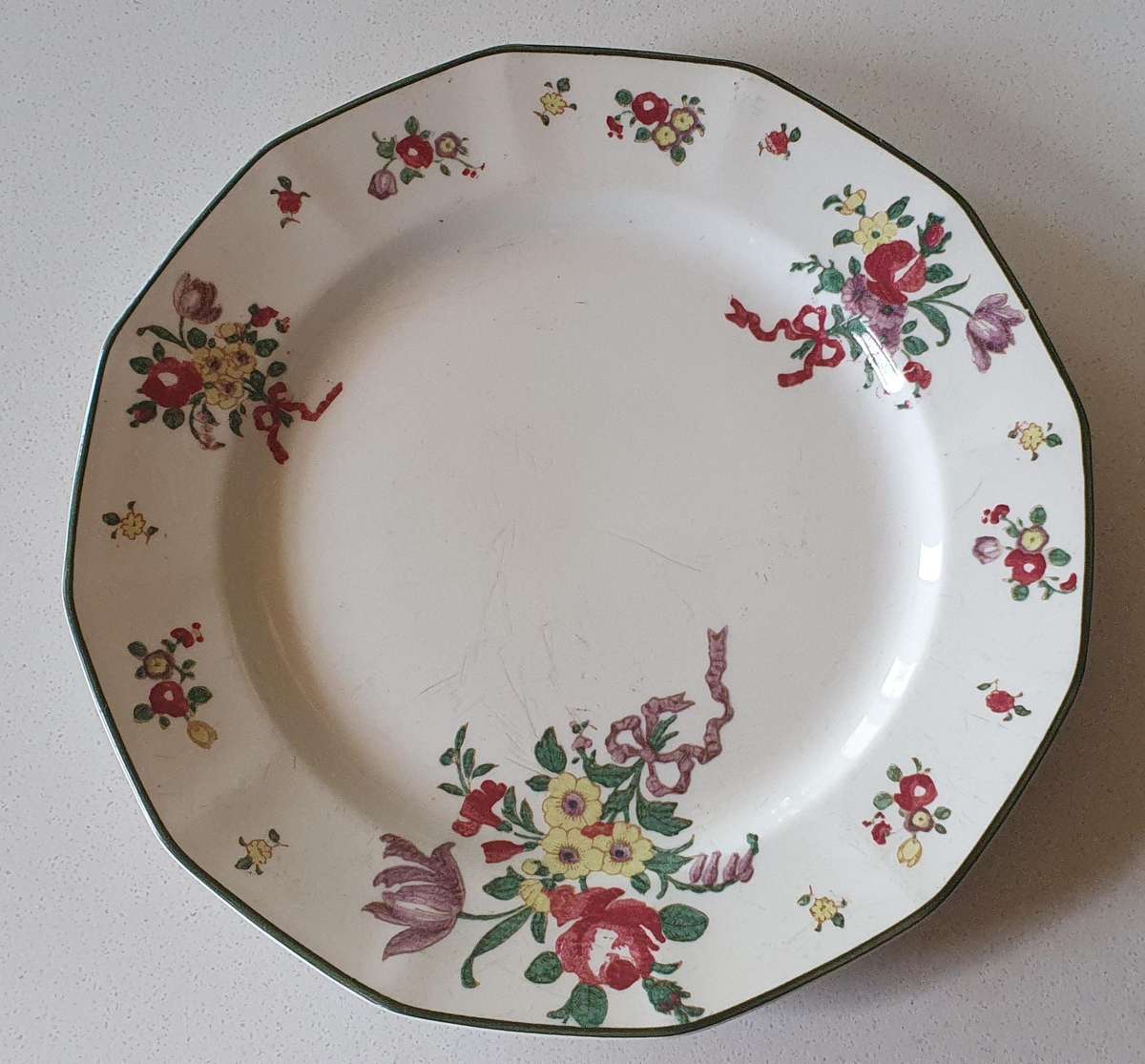 Royal Doulton old leeds sprays plate - as per photos