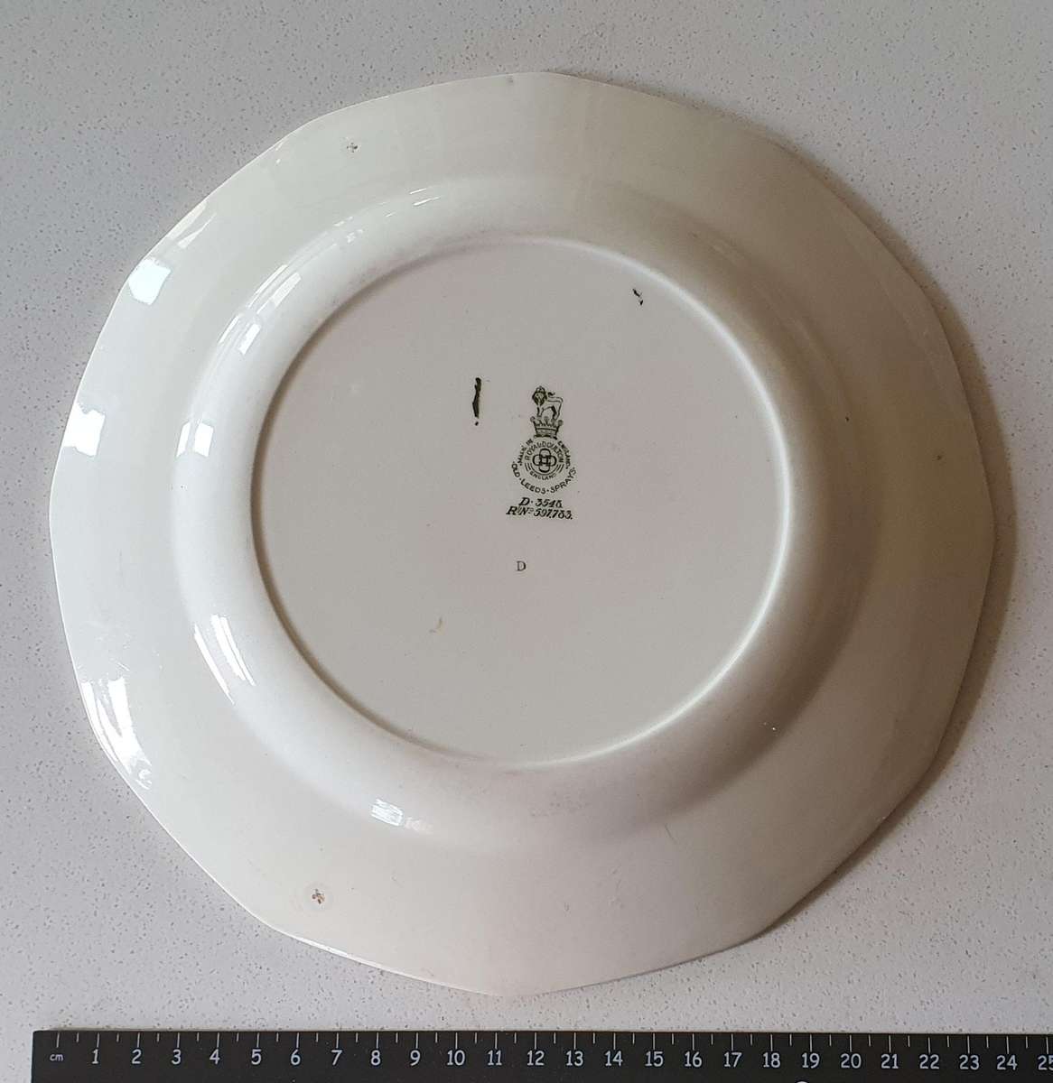 Royal Doulton old leeds sprays plate - as per photos