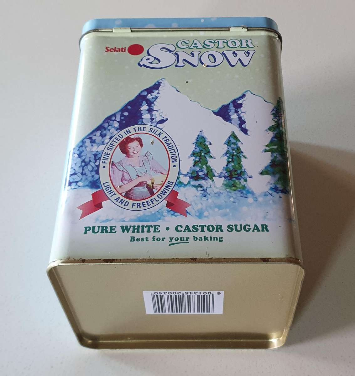 SELATI SUGAR tin as per photo.