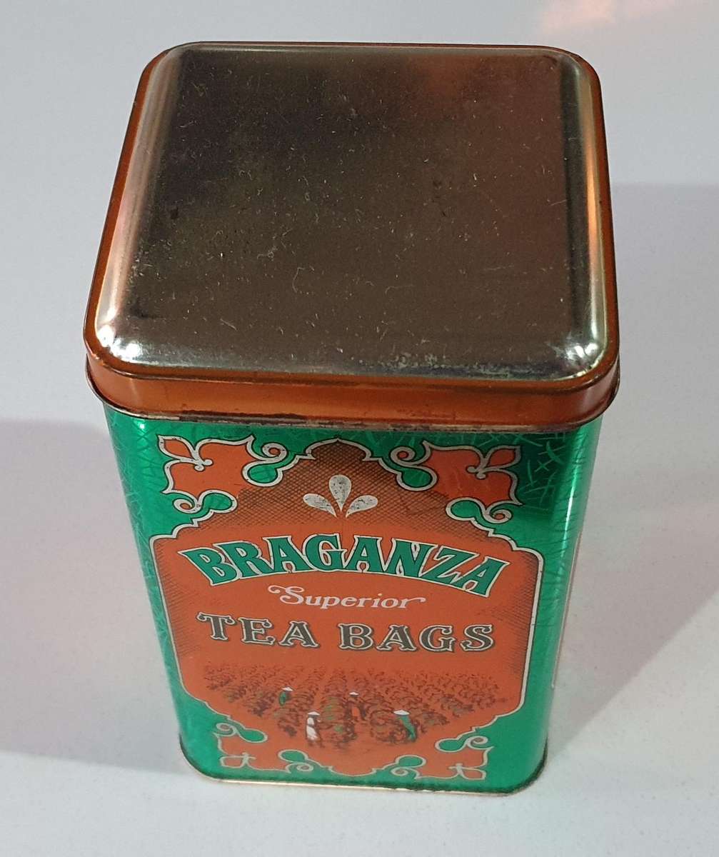 BRAGANZA TEA tin as per photos