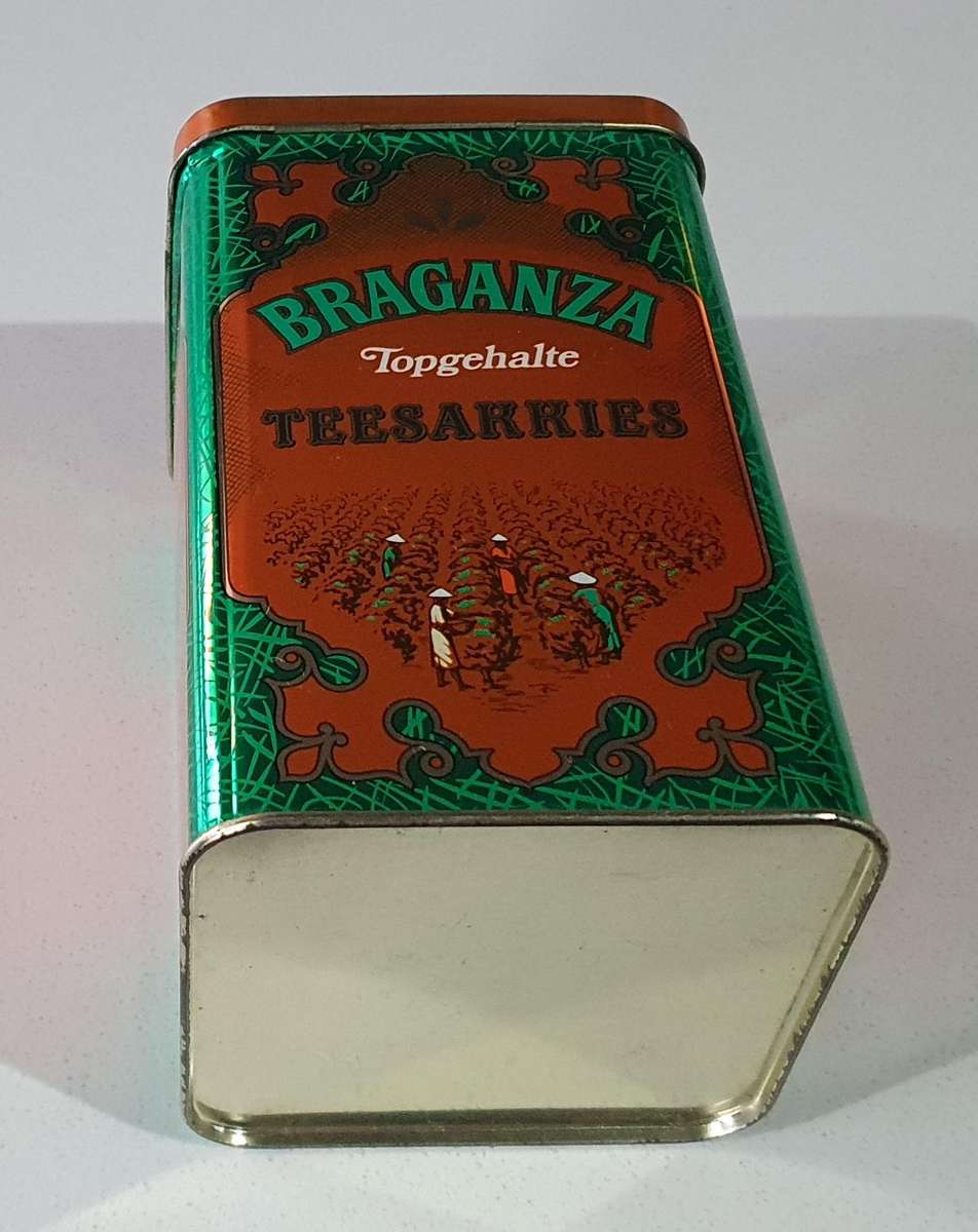 BRAGANZA TEA tin as per photos