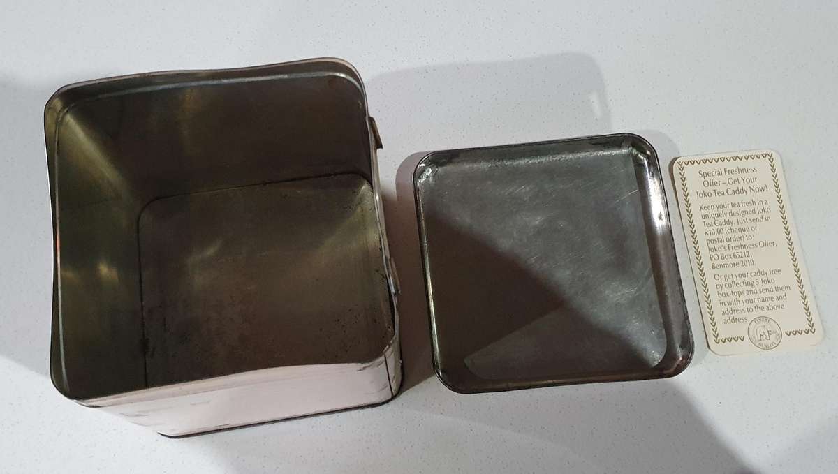 MAZAWATTEE TEA tin as per photos