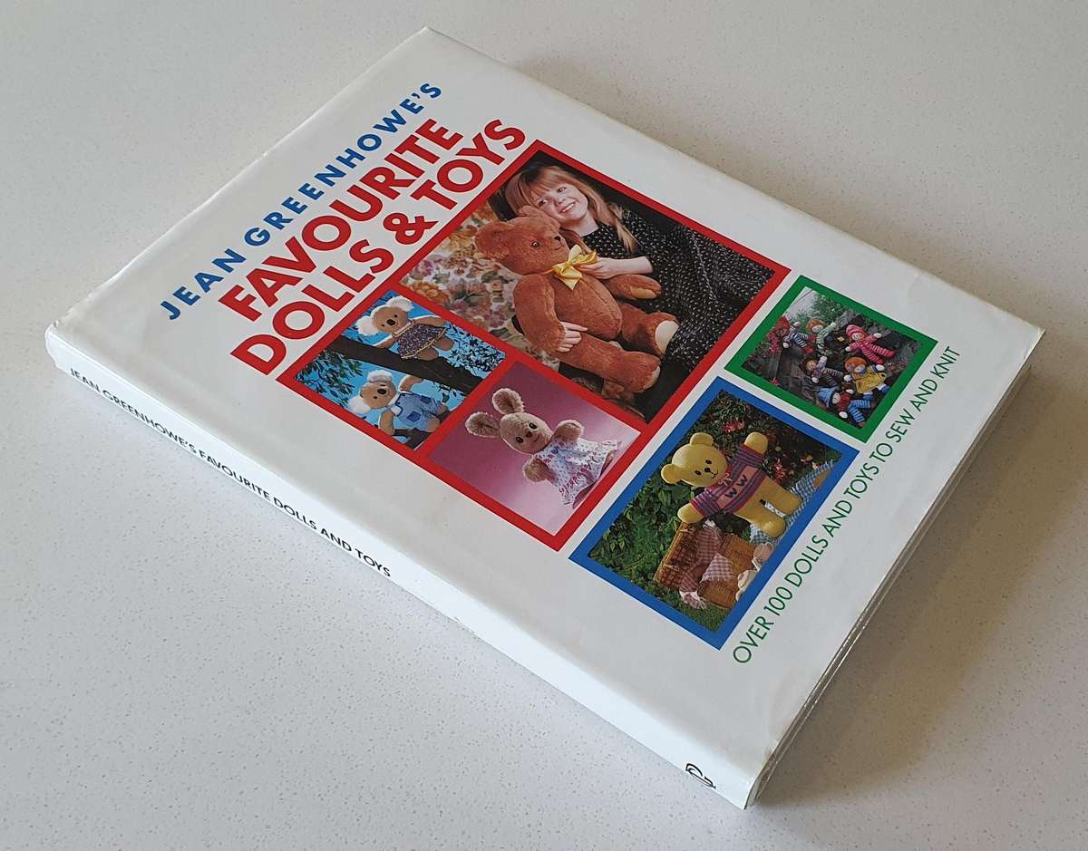 Favourite DOLLS & TOYS by Jean Greenhowe's - Hard cover book