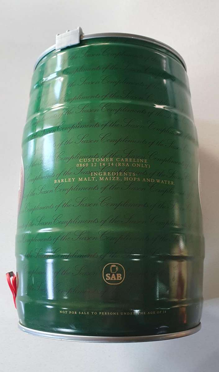 Large 5 liter AMSTEL lager  tin as per photos