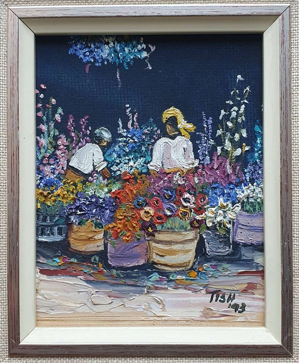 Original oil painting by TISH as per photo