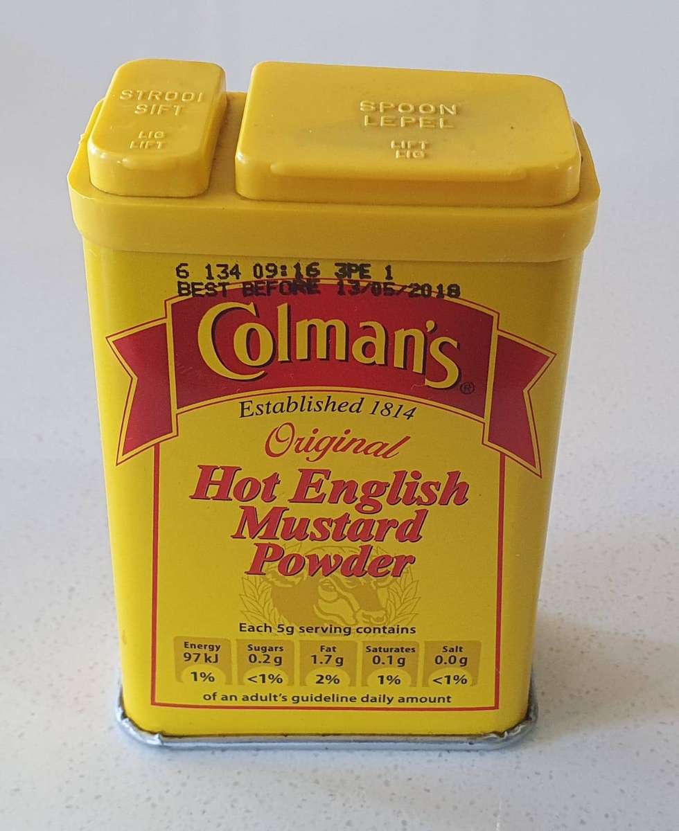 COLEMAN's mustars powder tin as per photo