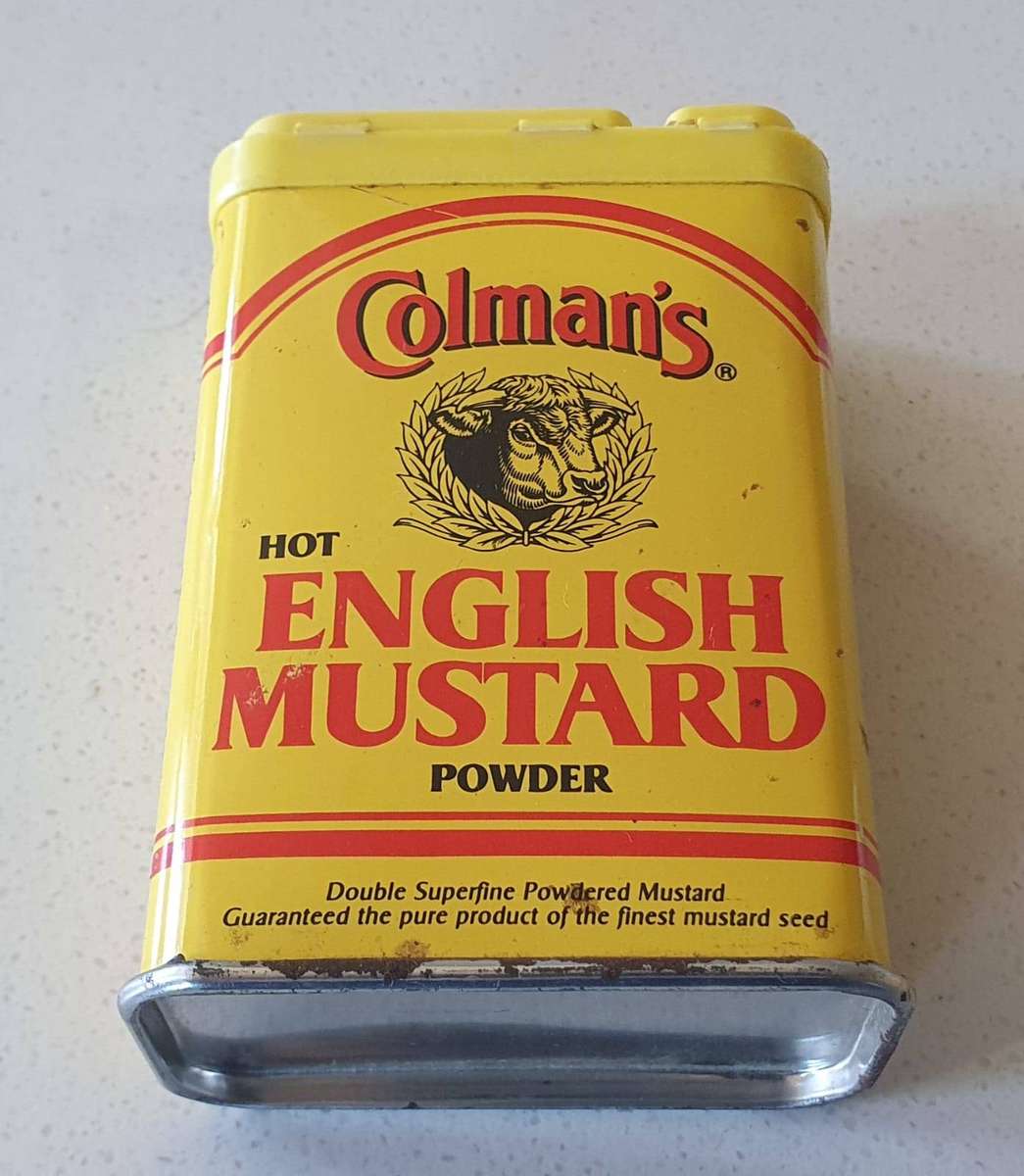 COLEMAN's mustars powder tin as per photo