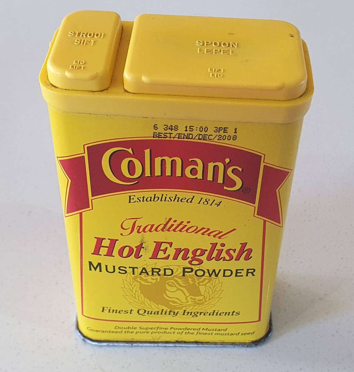 COLEMAN's mustars powder tin as per photo