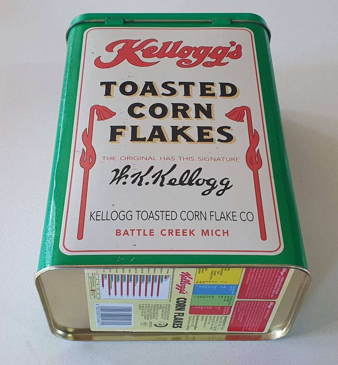 KELLOGG's tin as per photo