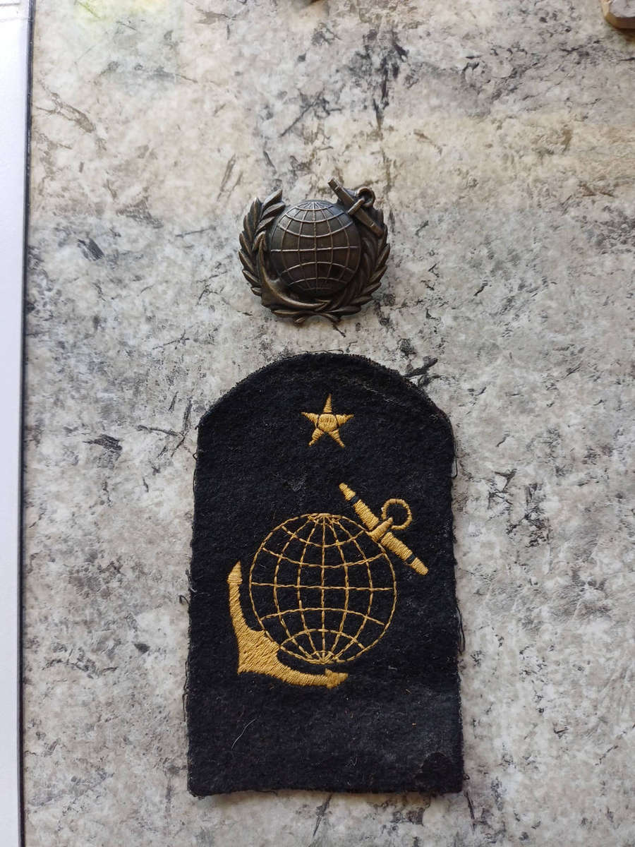 SA Navy Marines badges