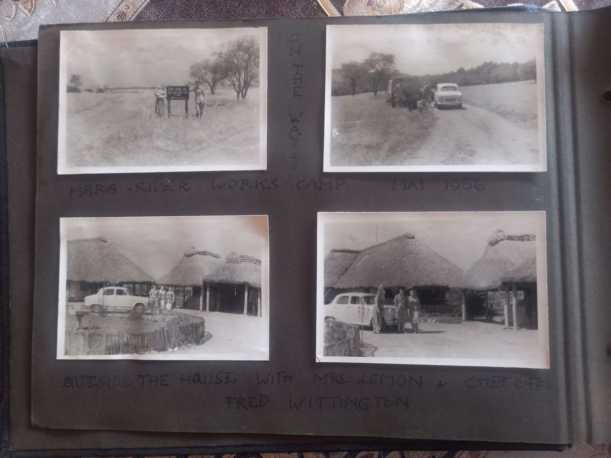 Vintage photo album, 1952+, Rhodesia, Tanzania and Kenia