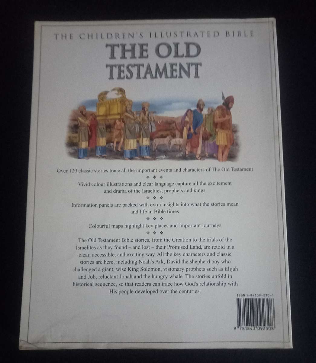 The Old Testament, the children's illustrated bible, retold for the young reader