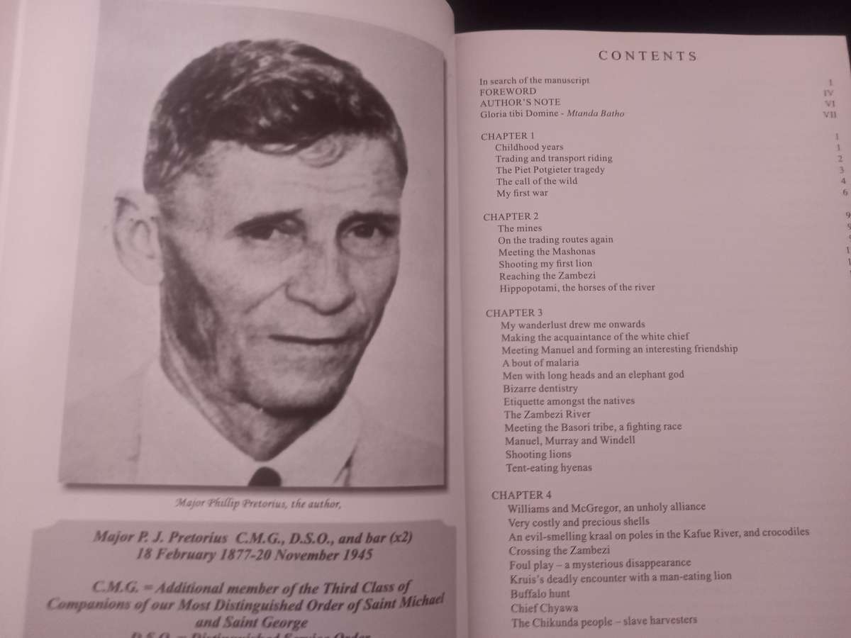 Jungle Man, Mtanda Batho Hunter and Adventure, (Major P.J. Pretorius)  - Limited and Signed