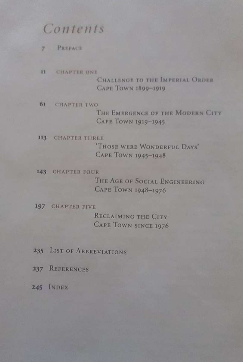 Cape Town in the twentieth century - An Illustrated Social History