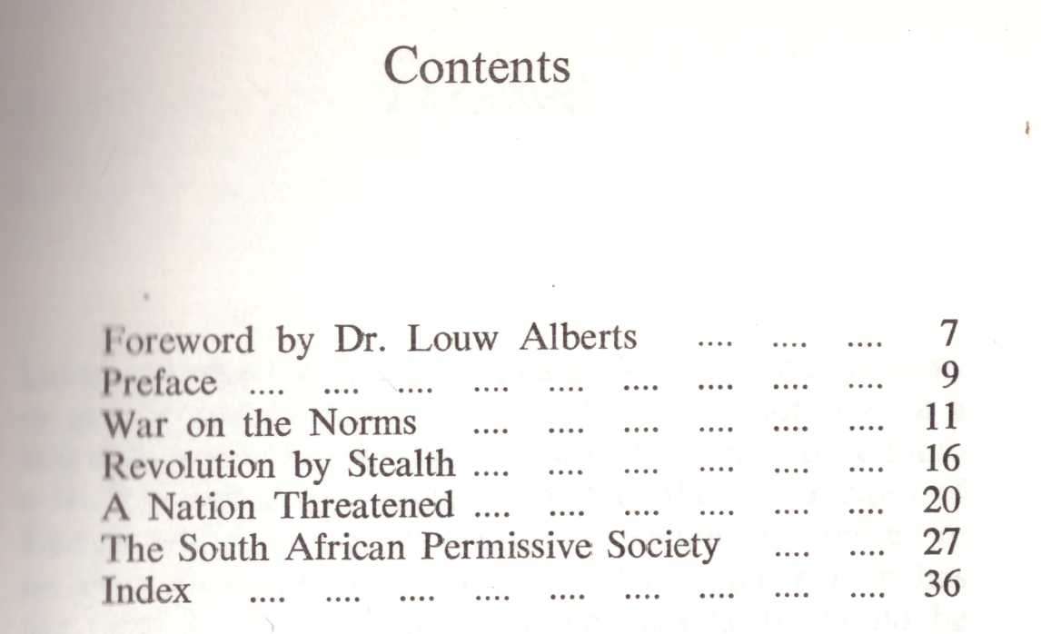 Revolution by Stealth in South Africa