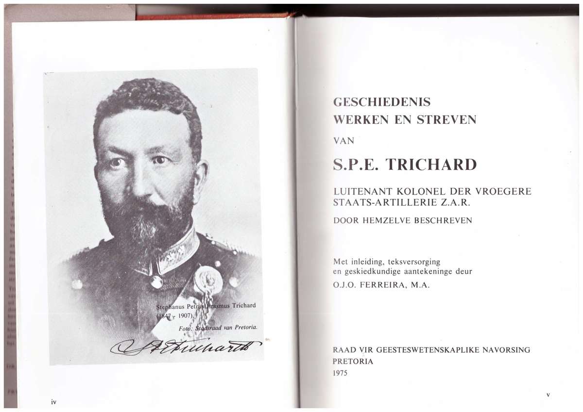 Geschiedenis Werken en Streven van S.P.E. Trichard