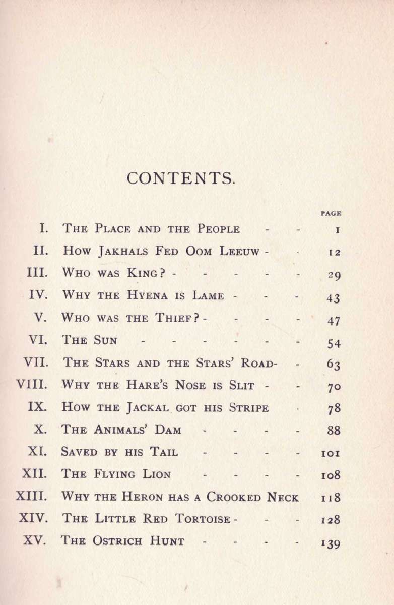 Outa Karel's Stories - South African Folk-Lore Tales