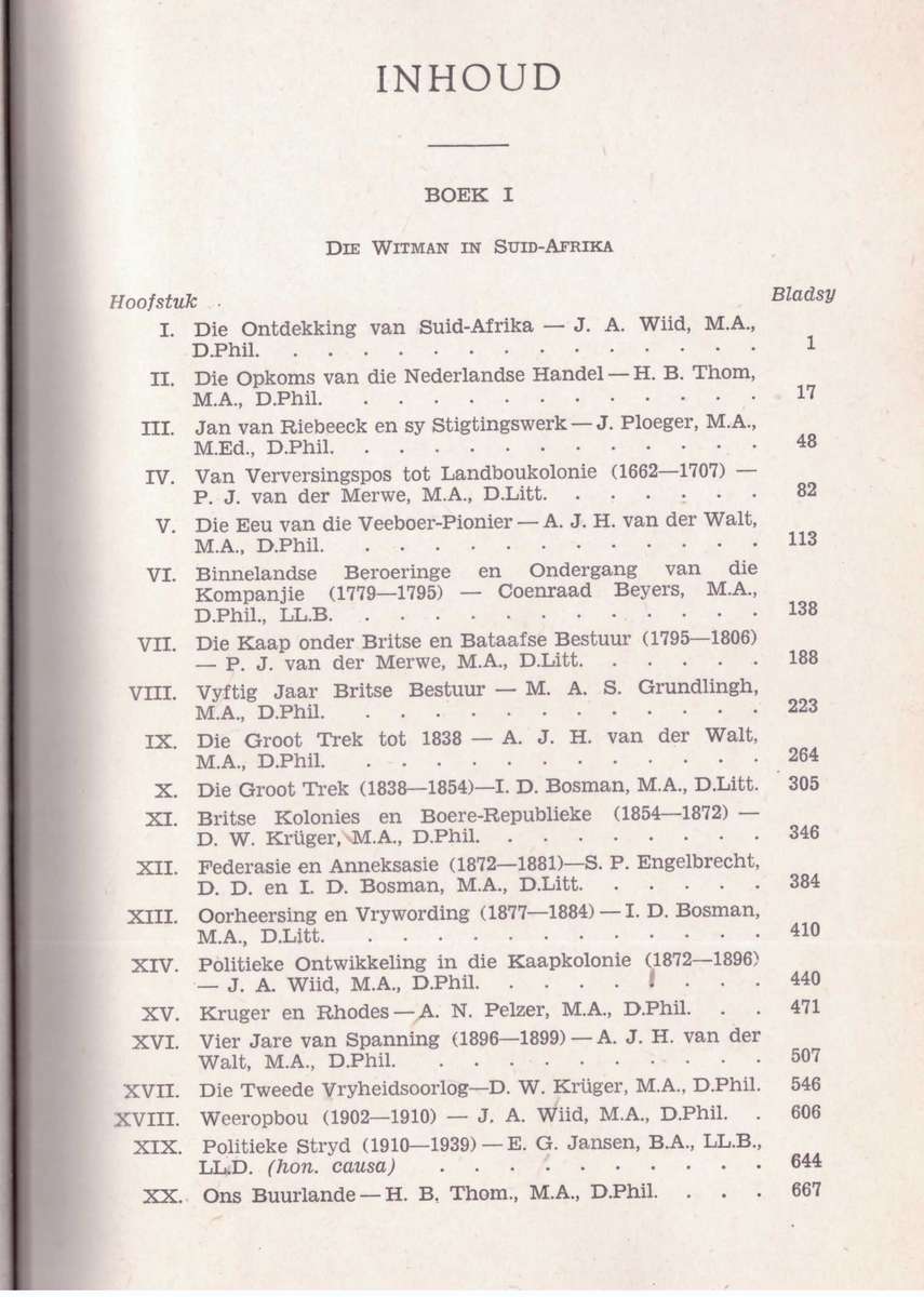 Geskiedenis van Suid-Afrika - Deel 1 (A.J.H. van der Walt)