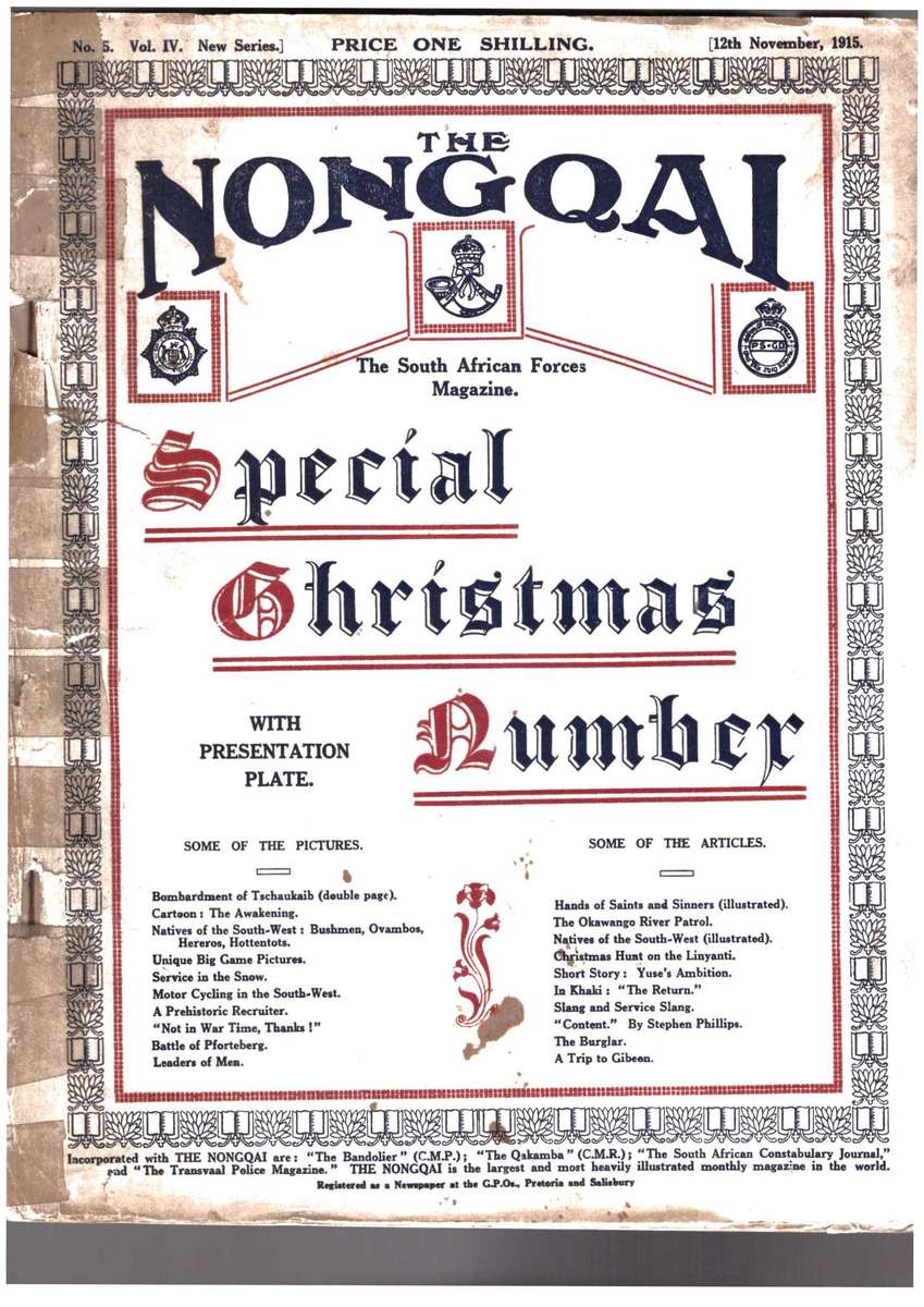 The Nongqai - Special Christmas number - 1915