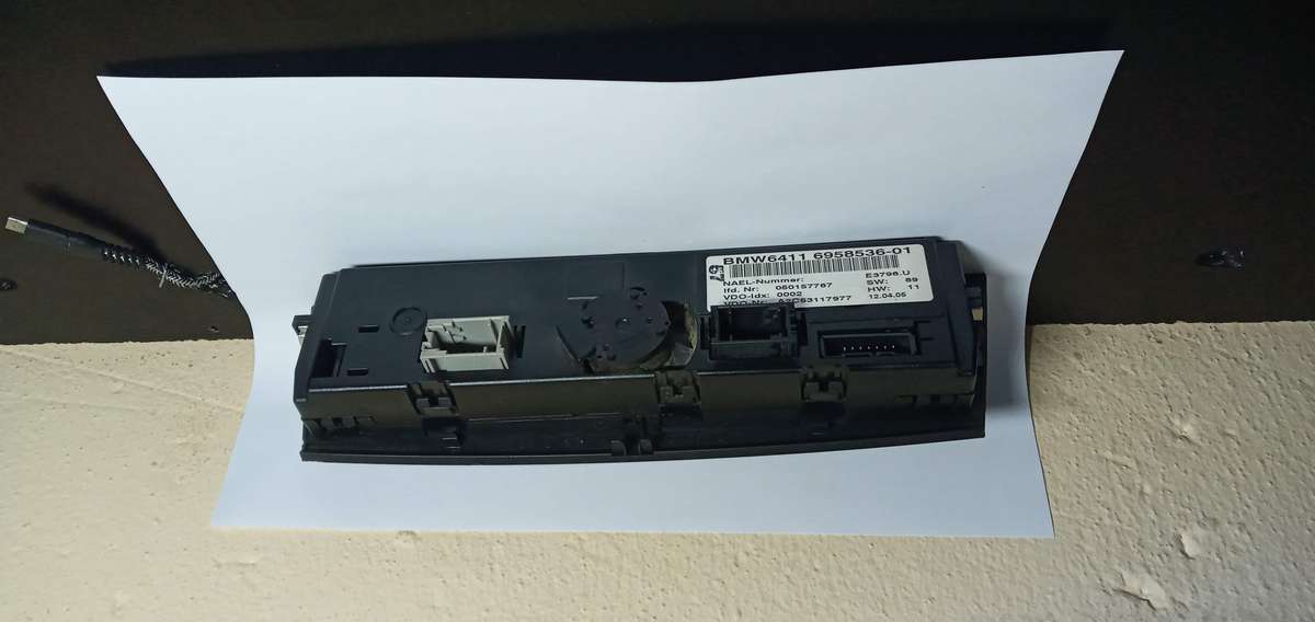 2008 BMW E82 E87 E88 A/C CLIMATE CONTROL