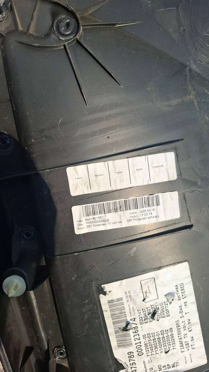 BMW 1 SERIES E87 Non-Leather SET OF INTERIOR door cards  Fronts & Rear