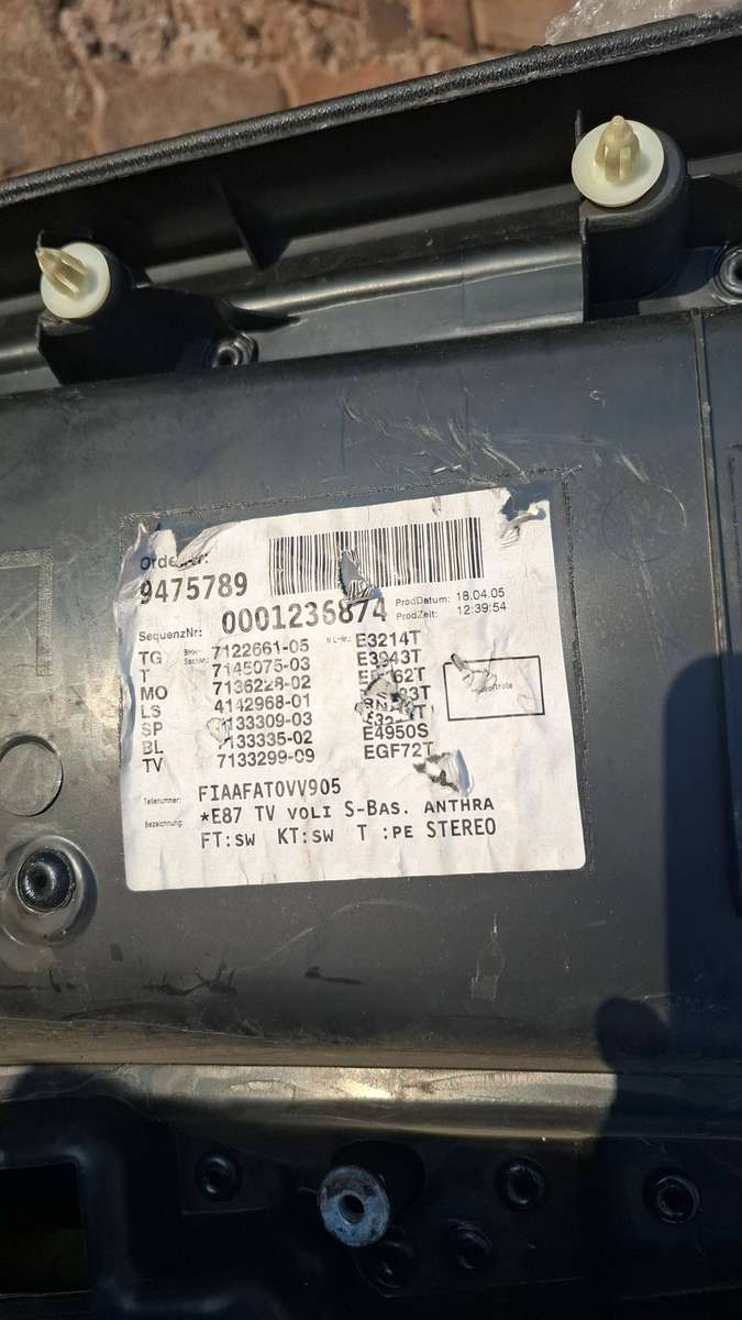 BMW 1 SERIES E87 Non-Leather SET OF INTERIOR door cards  Fronts & Rear