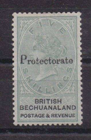 Bechuanaland 1888 Protectorate 5s very fine mint